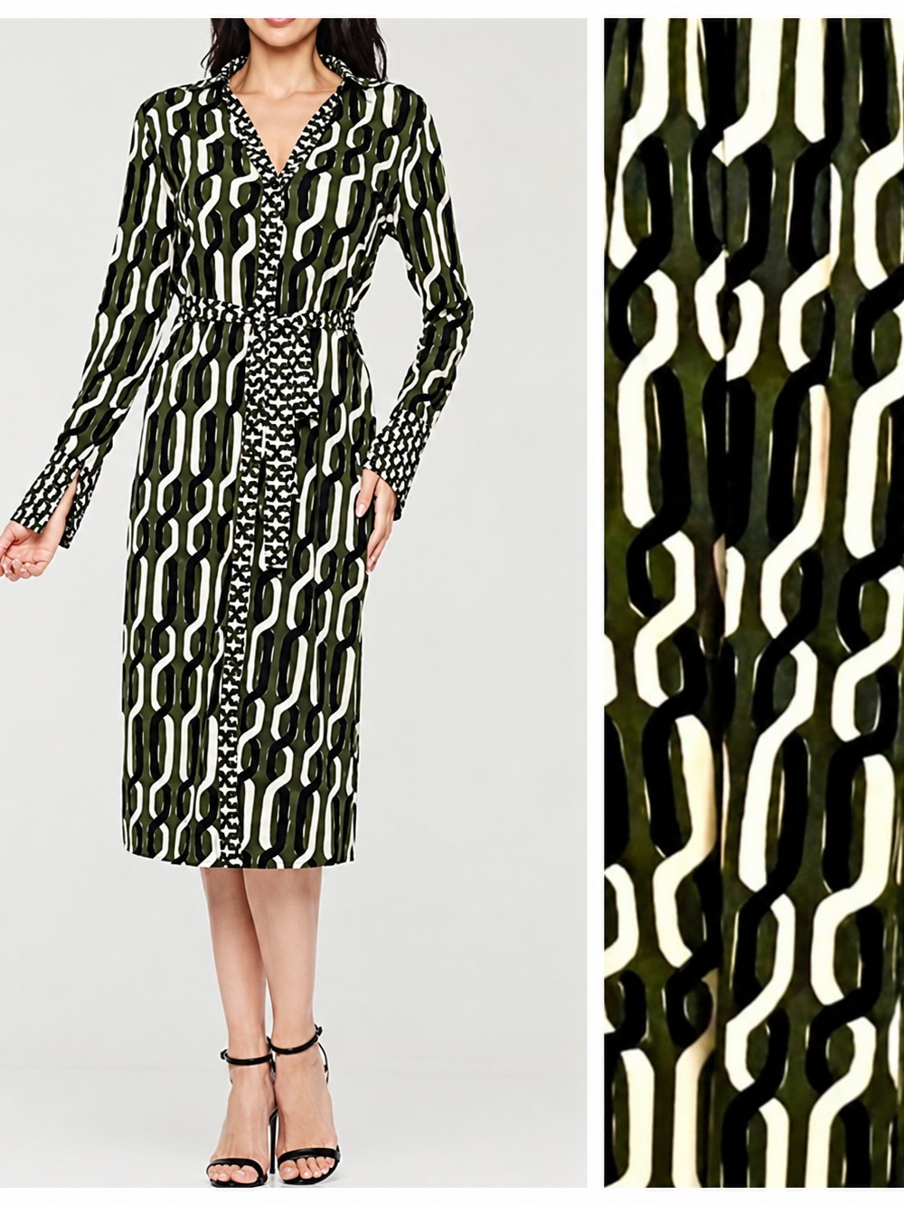 Premier Armour Chain Print Shirtdress